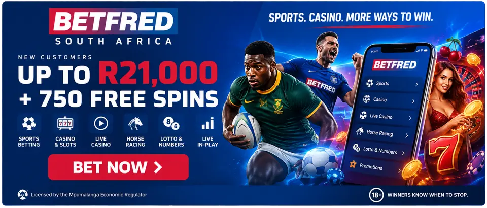 Claim Your Welcome Bonus at Betfred South Africa